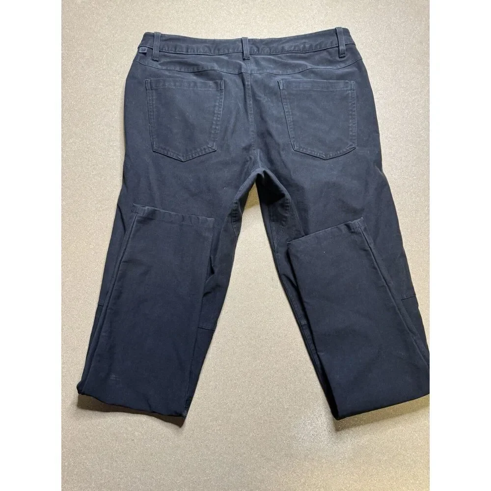 Lululemon ABC Pant Slim Size 34 Utilitech Abrasion Resistant LM5ABOOS black‎